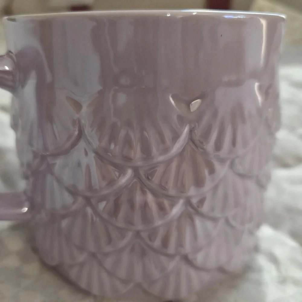 Starbucks Iridescent Mermaid Tail 12oz Coffee/Tea Mug Limited Edition Europe New
